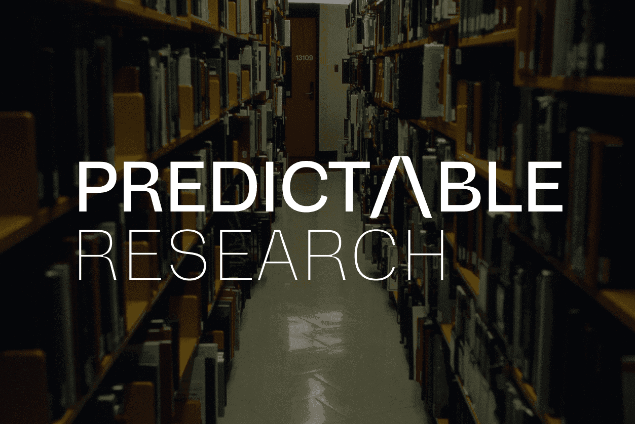 Predictable Research